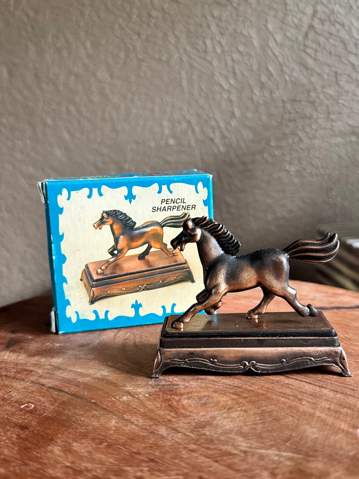 Vintage Miniature Horse Pencil Sharpener