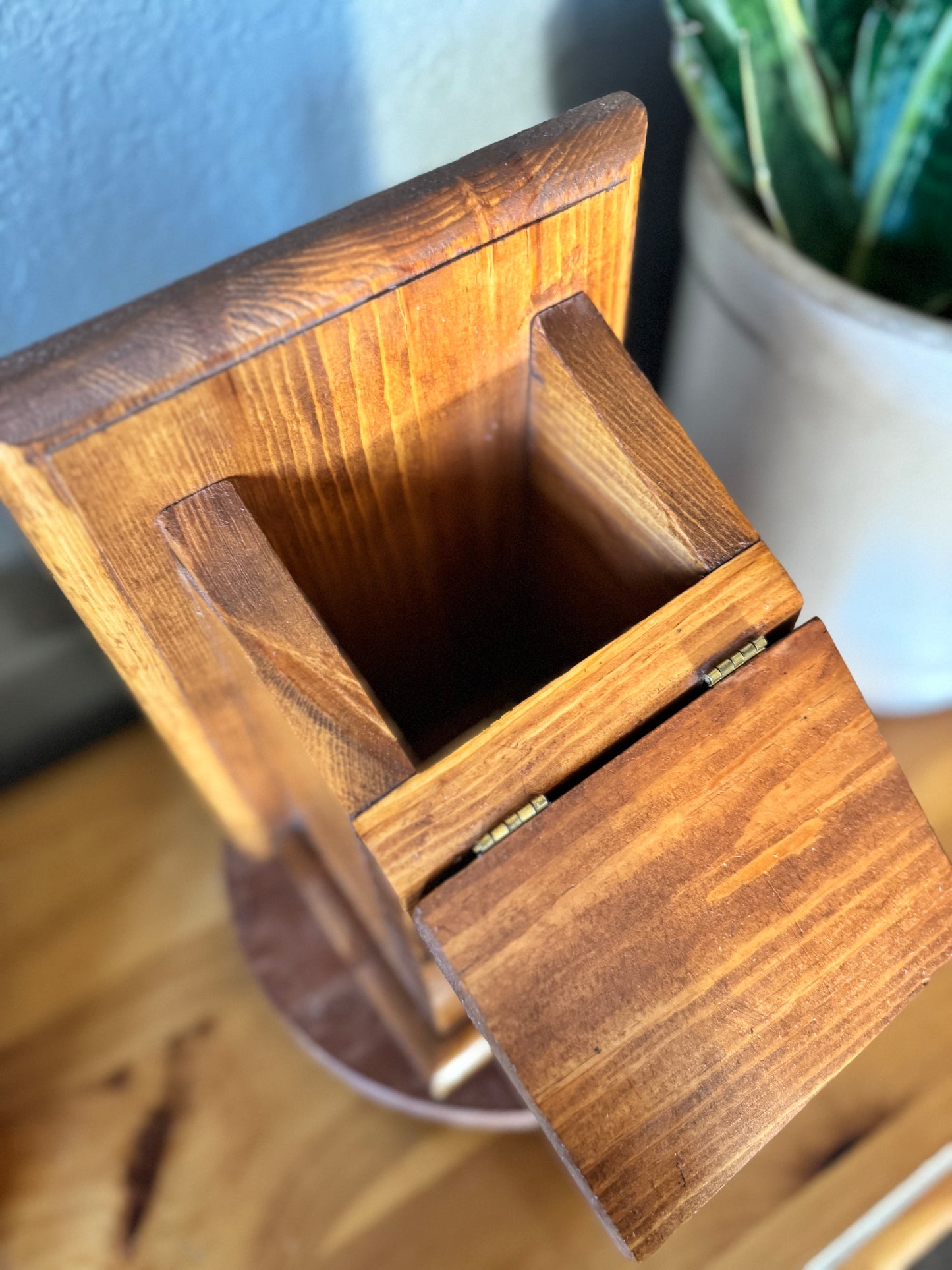 Vintage Wooden Storage Box