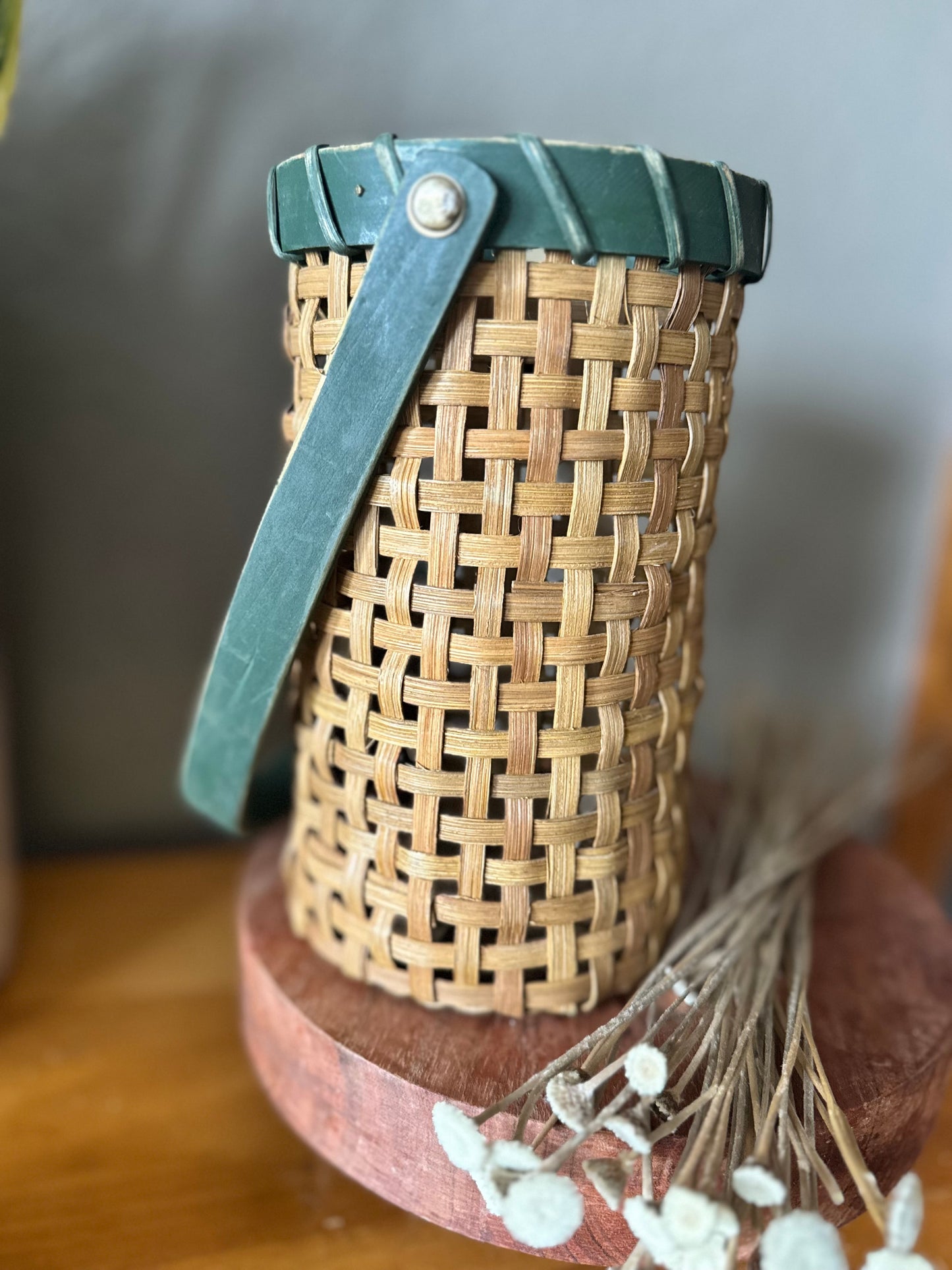 Vintage Woven Basket