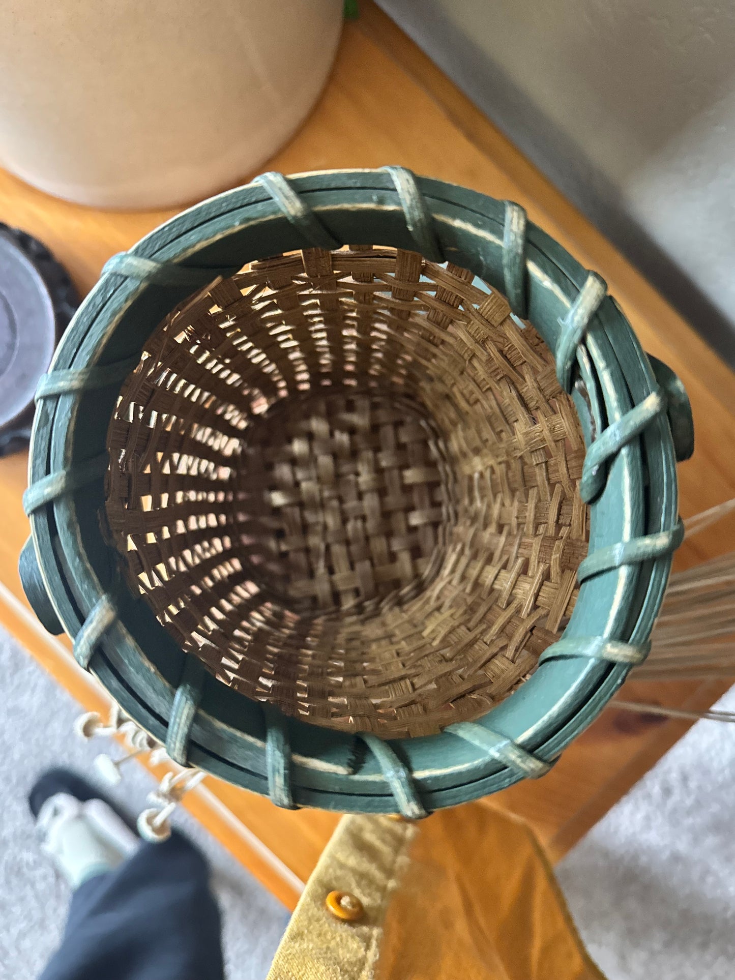 Vintage Woven Basket