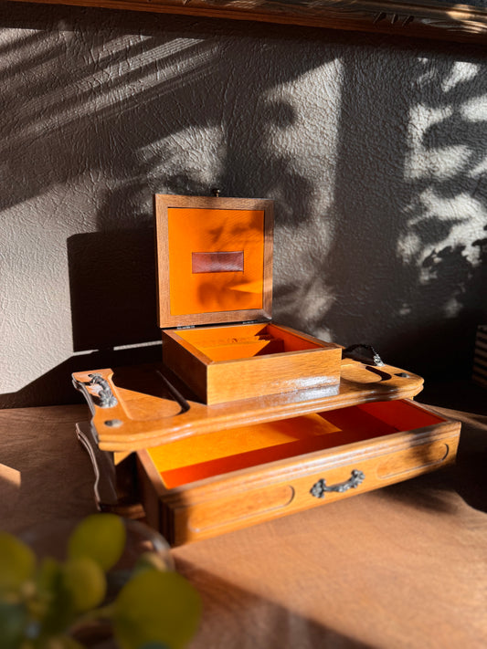 MCM Wooden Dresser Valet