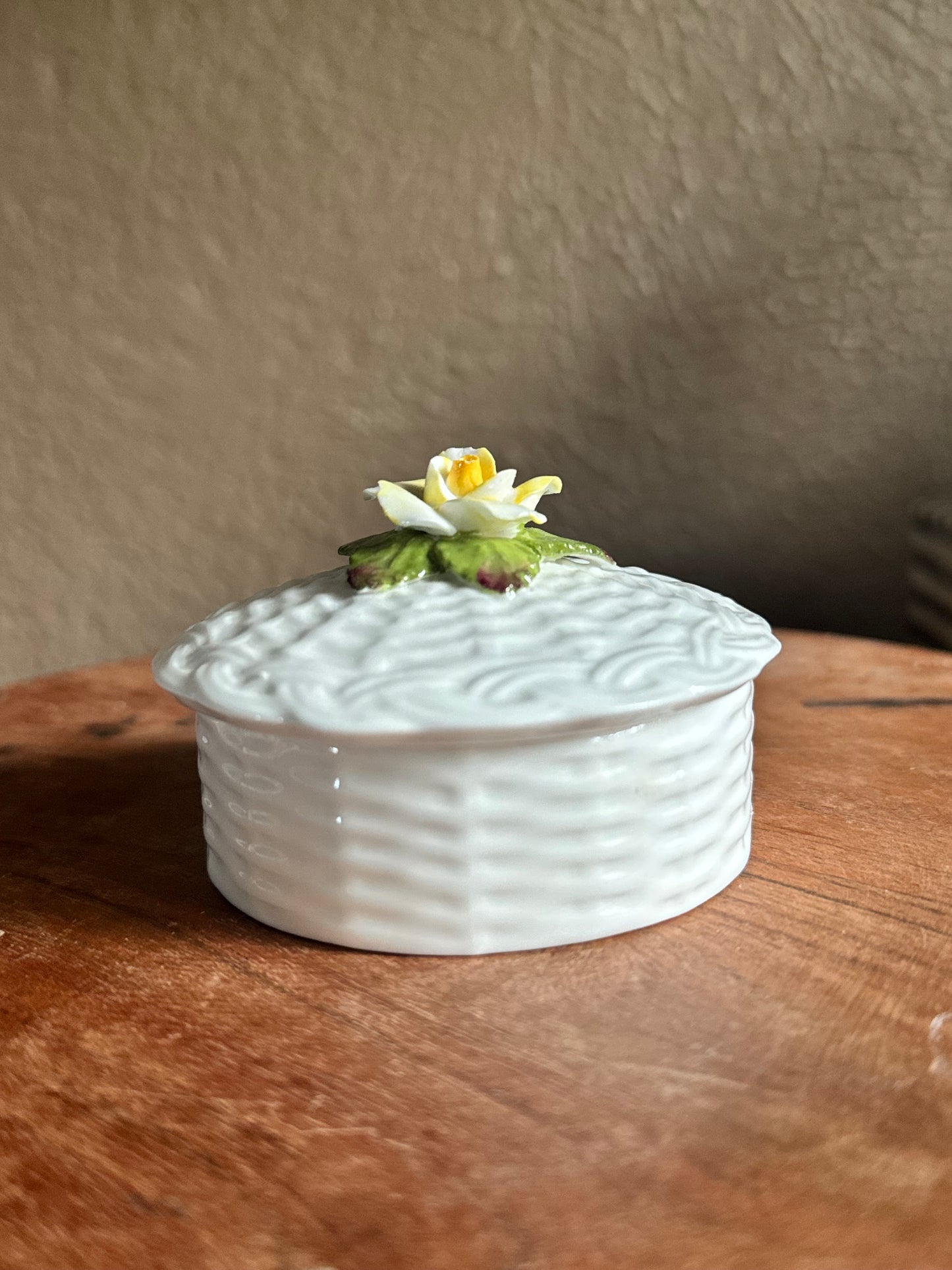 Fine Bone China Trinket Box