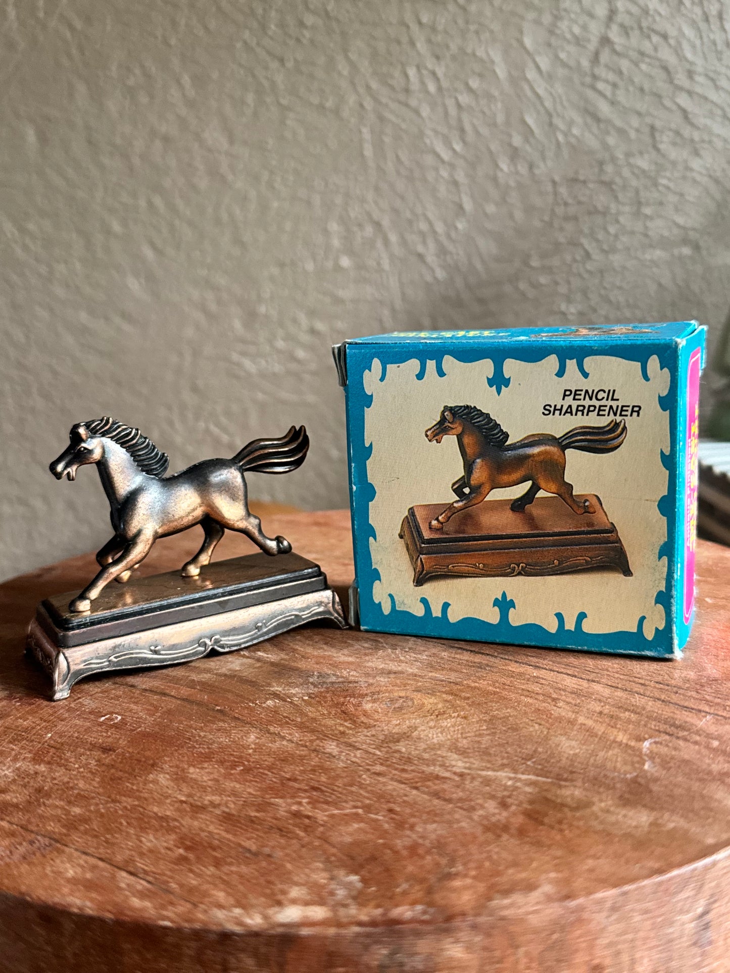 Vintage Miniature Horse Pencil Sharpener