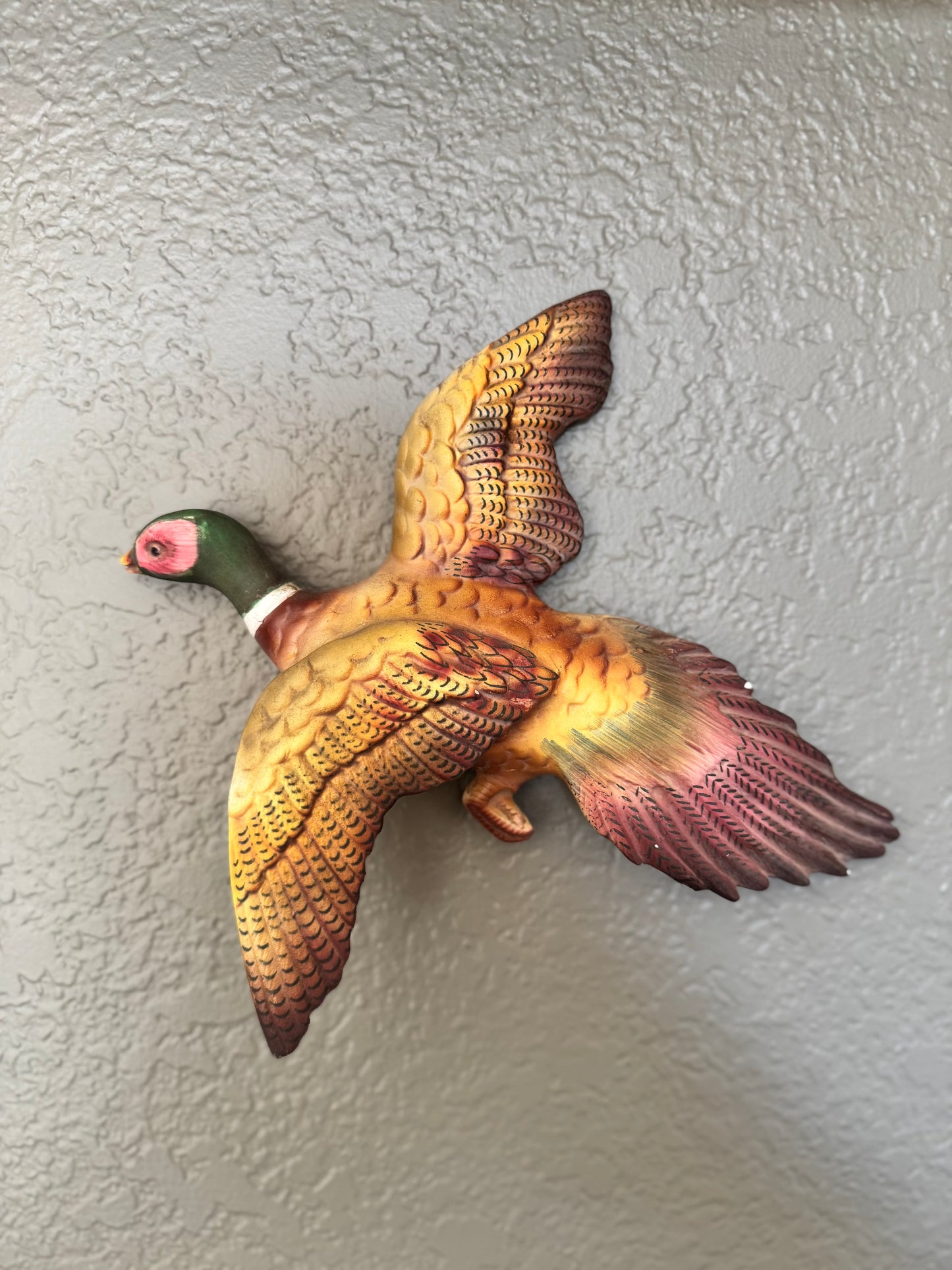 1950’s Norcrest Flying Pheasant Wall Art