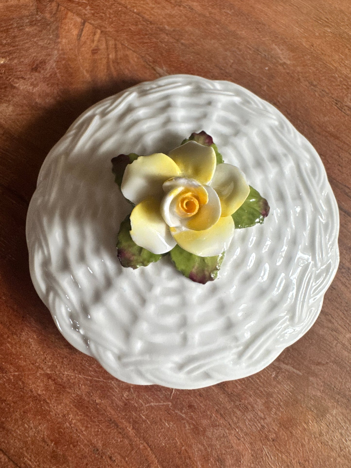 Fine Bone China Trinket Box