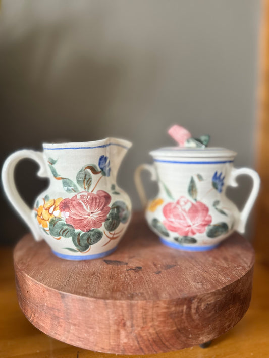 1940’s Creamer & Sugar Bowl Set