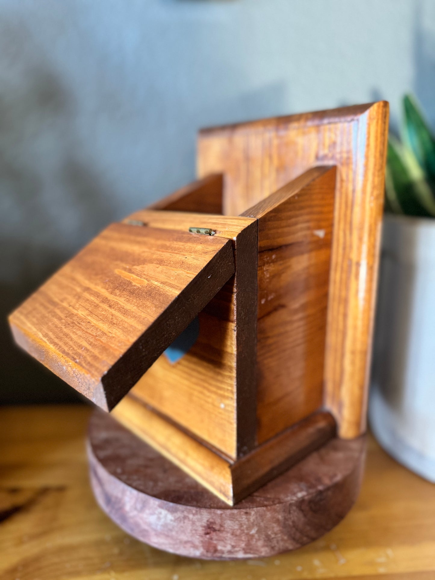 Vintage Wooden Storage Box