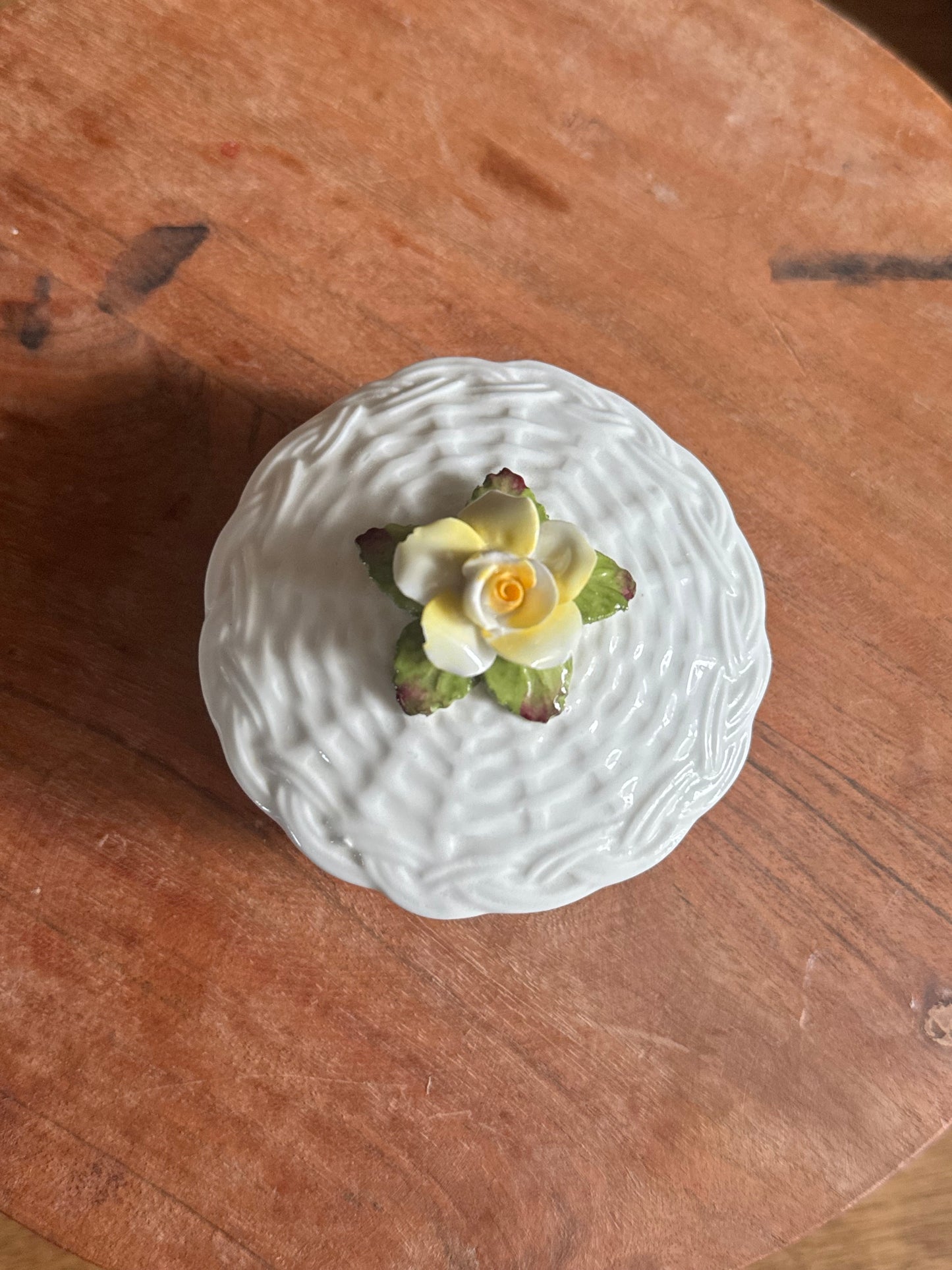 Fine Bone China Trinket Box