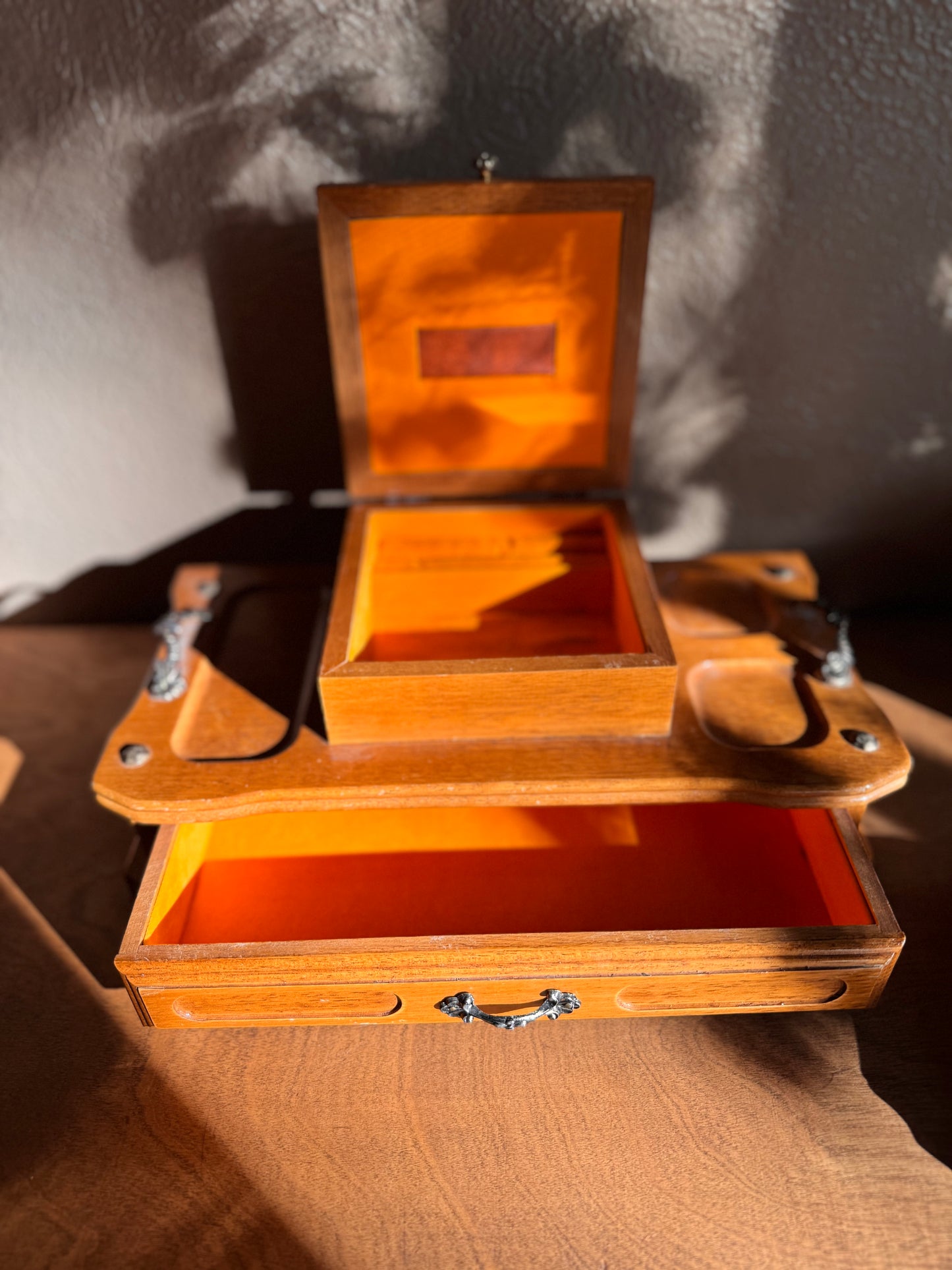 MCM Wooden Dresser Valet