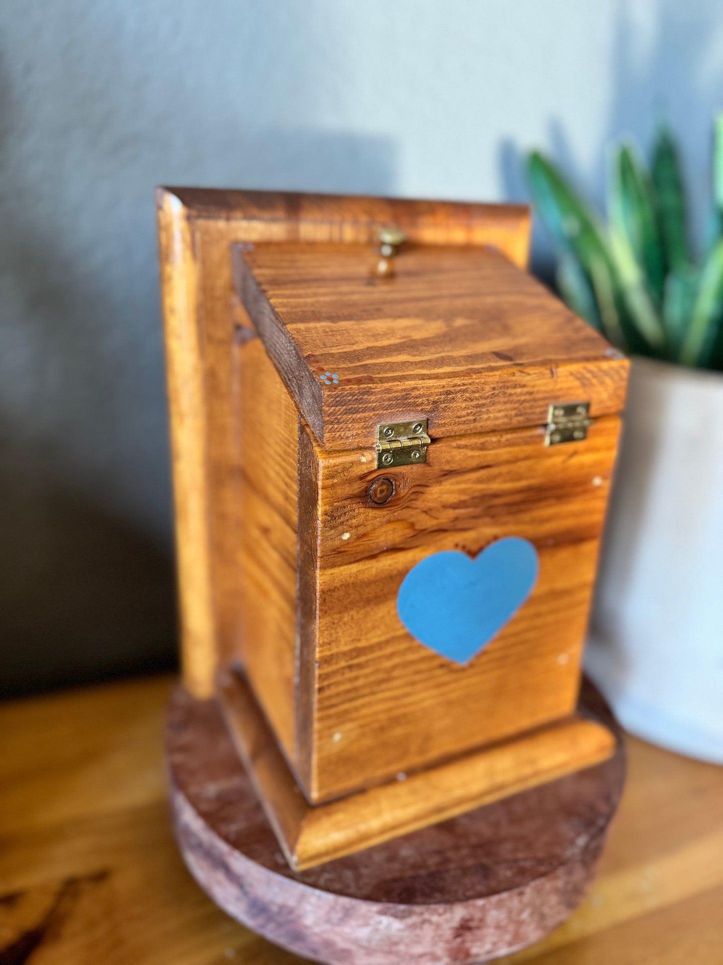 Vintage Wooden Storage Box