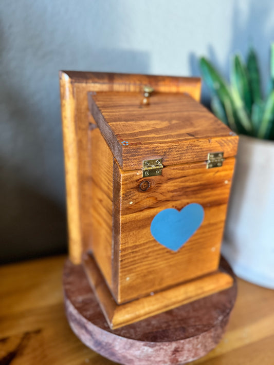 Vintage Wooden Storage Box