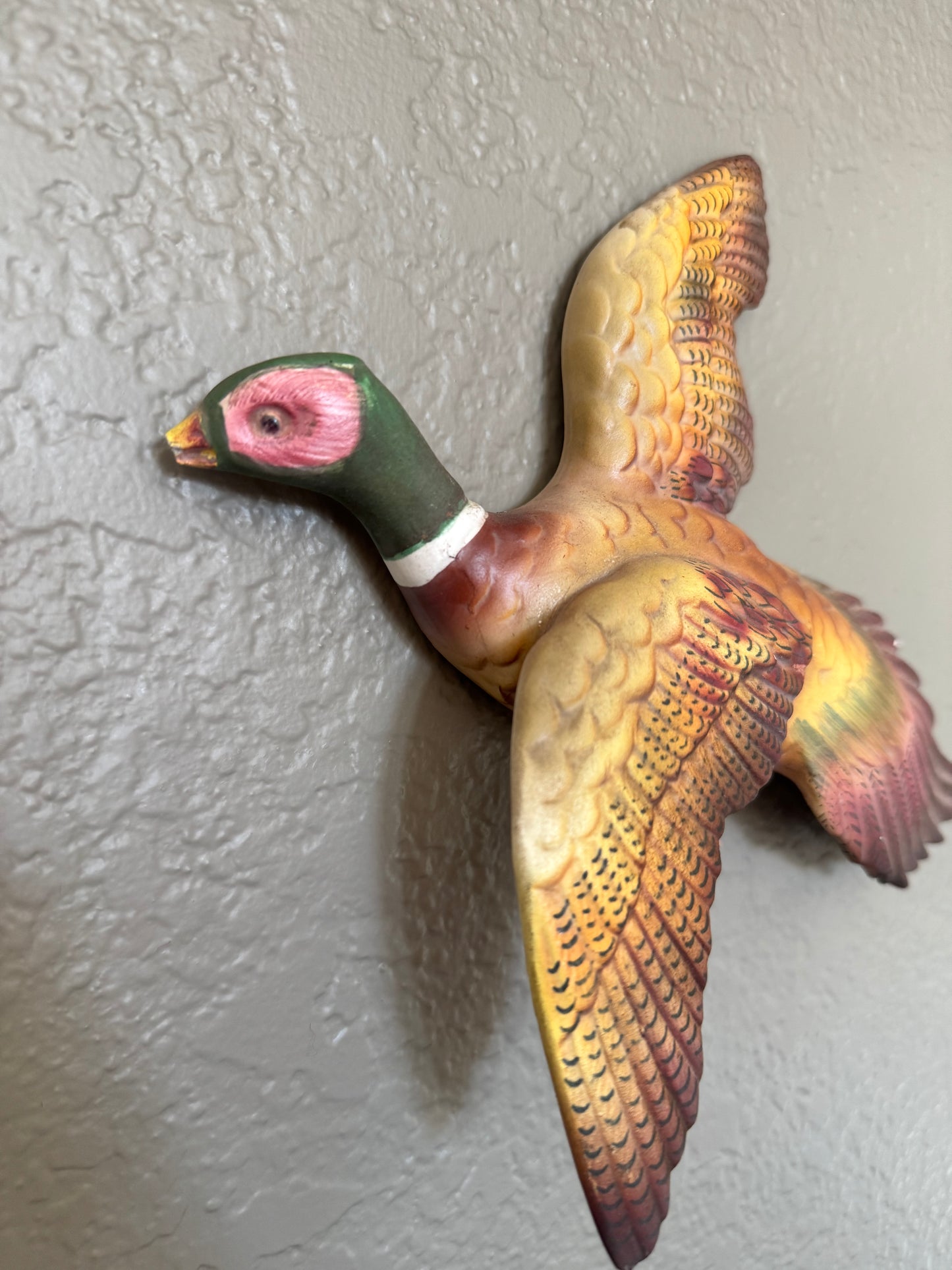 1950’s Norcrest Flying Pheasant Wall Art