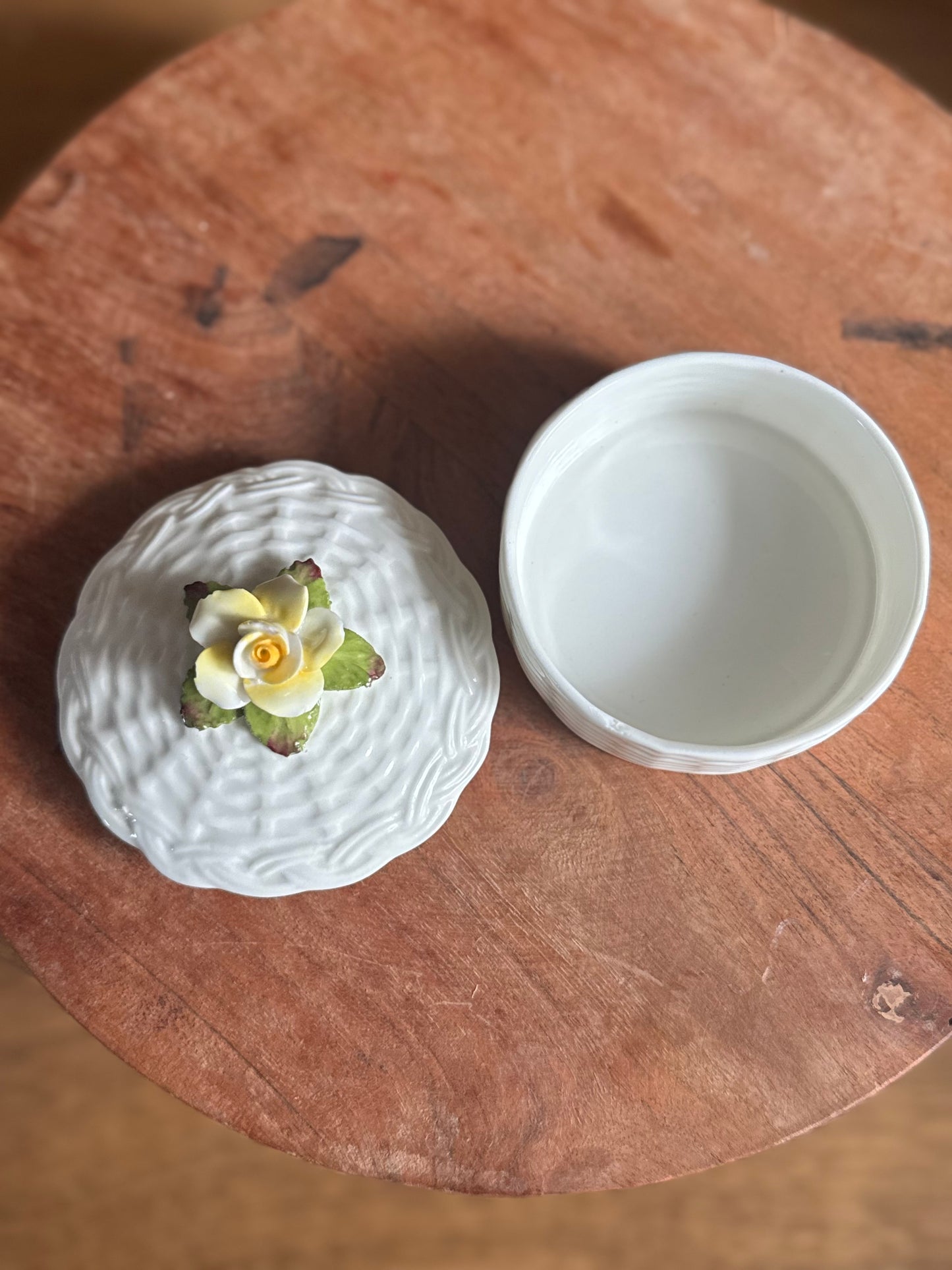 Fine Bone China Trinket Box