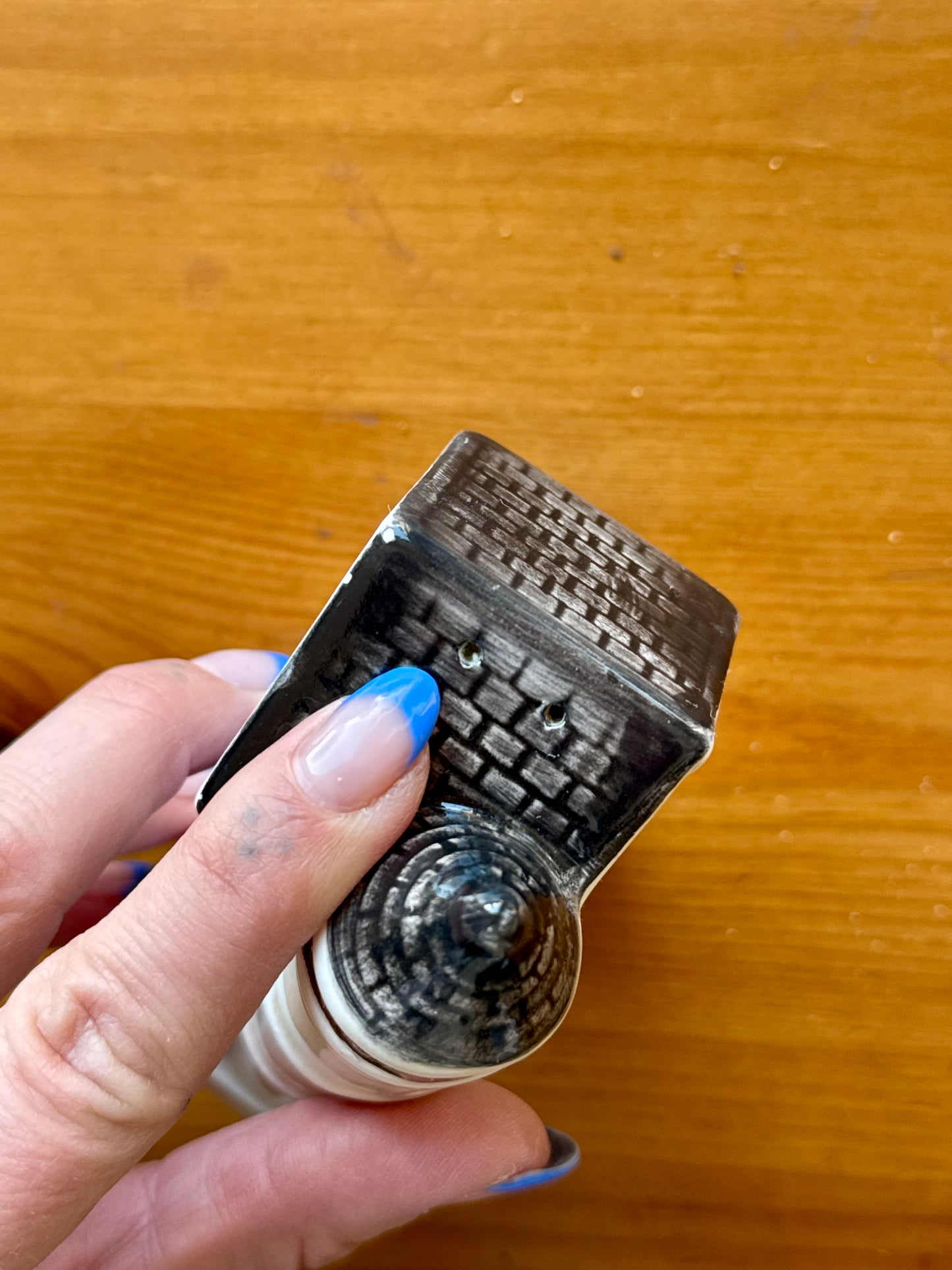 Vintage Victorian House Pepper Shaker