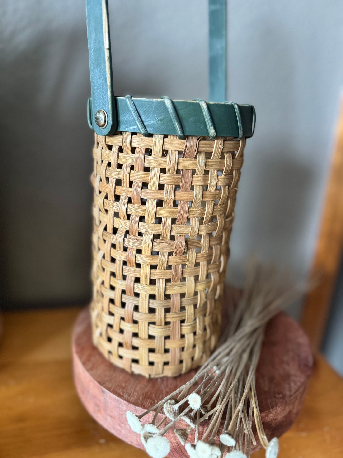 Vintage Woven Basket