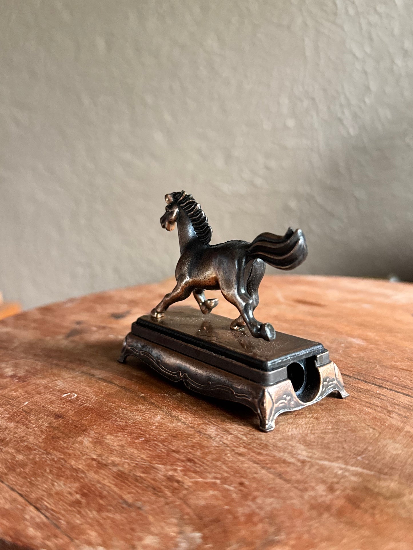 Vintage Miniature Horse Pencil Sharpener