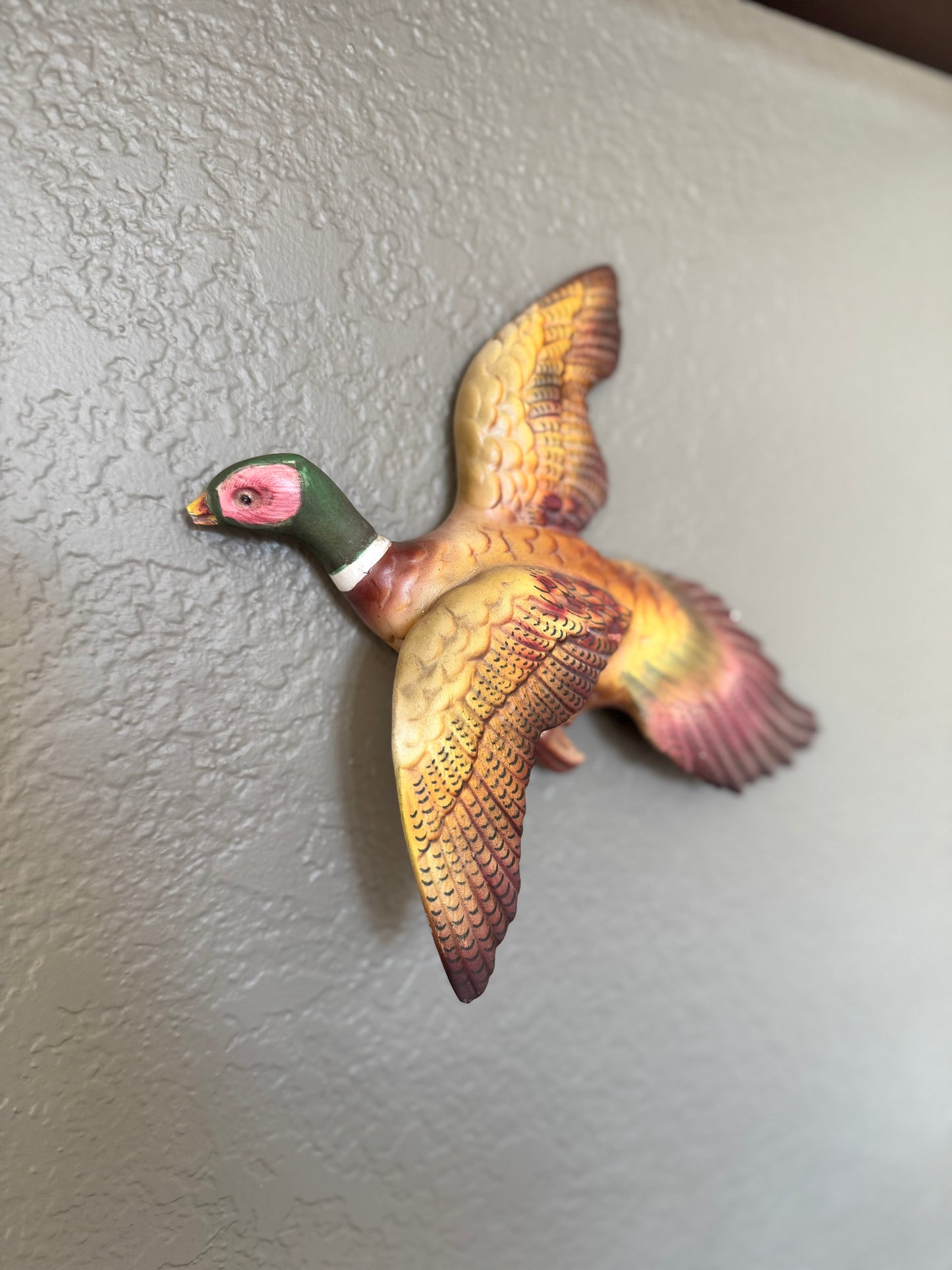 1950’s Norcrest Flying Pheasant Wall Art