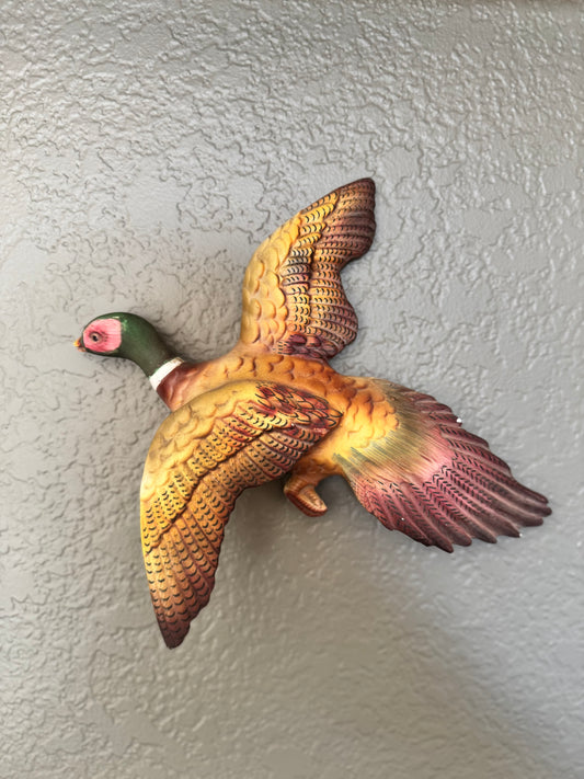 1950’s Norcrest Flying Pheasant Wall Art